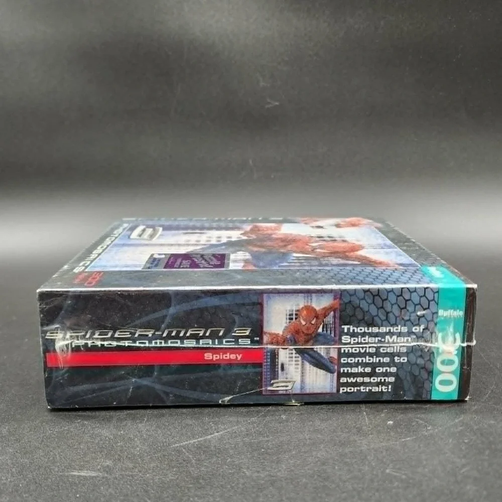 Buffalo Games Blue Spider-Man 3 Photomosaics 300 Piece  Puzzle Marvel Movie